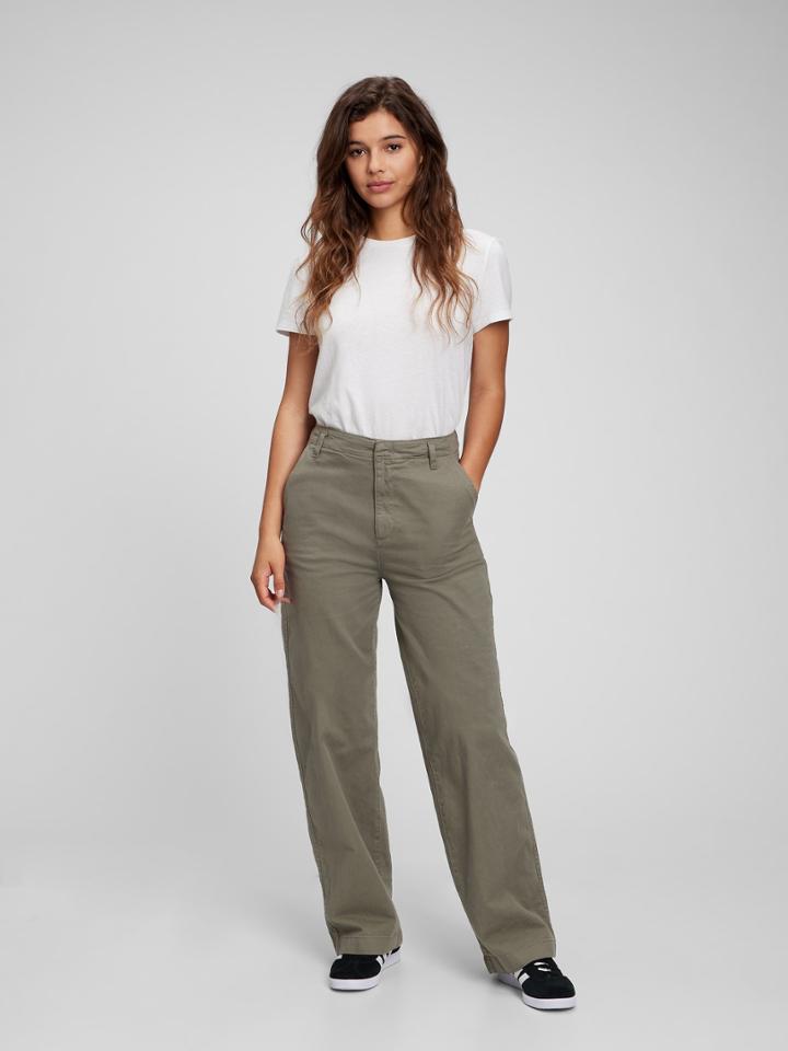 Loose Khaki With Washwell