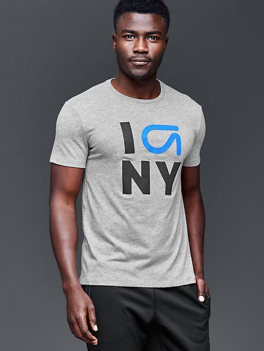 Gap Men Gdry I G Ny T Shirt - Grey Heather