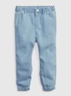 Toddler Denim Joggers With Washwell