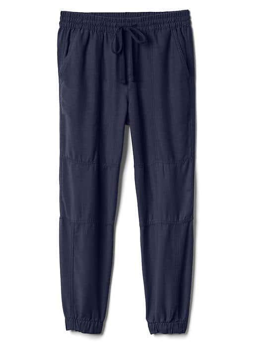 Gap Women Tencel Seamed Joggers - Dark Night