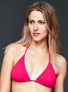 Gap Women Triangle Bikini Top - Pink