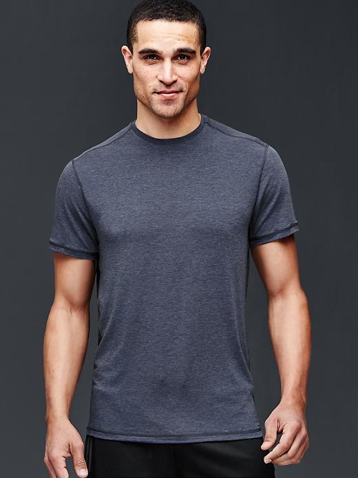 Gap Men Gapfit Breathe Crewneck T Shirt - Blue Galaxy