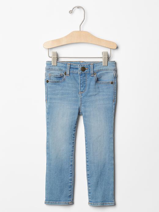 Gap 1969 Superdenim High Stretch Skinny Jeans - Light Indigo