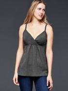 Gap Women Nursing Cami - Charcoal Gray