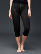 Gap Women Pure Body Modal Capri - True Black