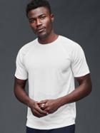 Gap Men Ventilation Crewneck T Shirt - White