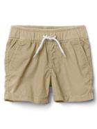 Gap Poplin Pull On Shorts - Cargo Khaki