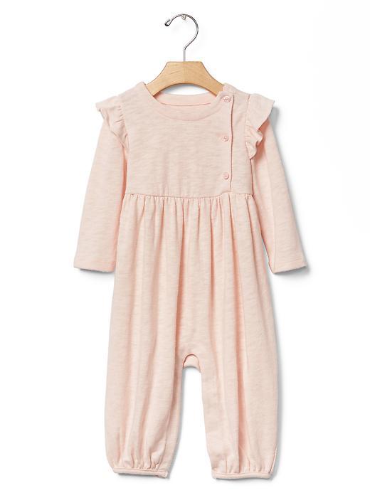 Gap Marl Flutter One Piece - Pink Standard