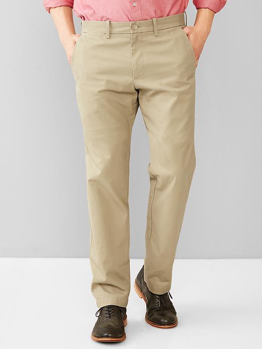 Gap Men The New Khaki Straight Fit - Chino Academy