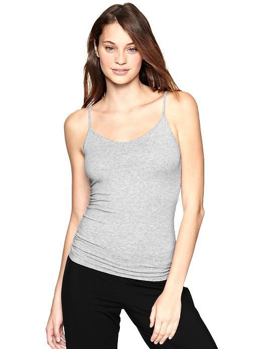 Gap Womens Pure Body Super Soft Knit Cami - Heather Gray