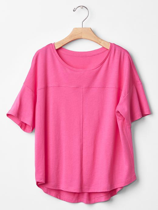 Gap Hi Lo Dolman Tee - Devi Pink