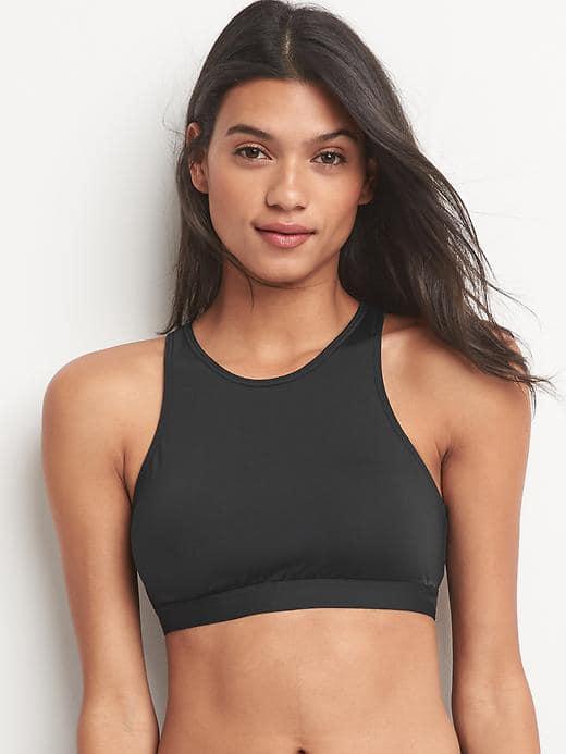 Gap Women Crossback Bikini Top - Black