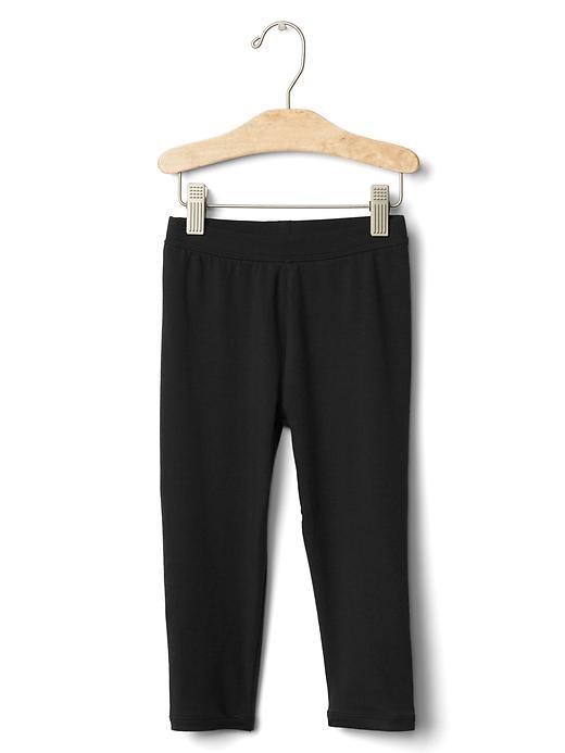 Gap Crop Leggings - True Black