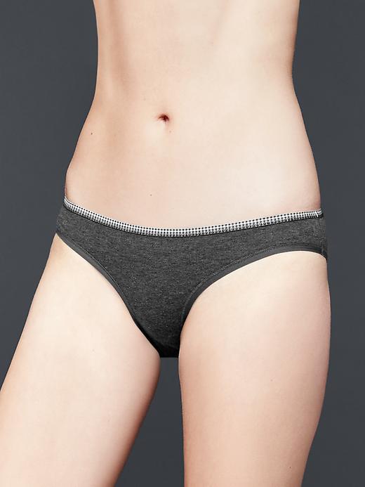 Gap Women Teeny Bikini - Charcoal Heather
