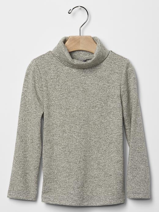 Gap Marled Turtleneck - Sparkle Heather Gray