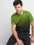 Gap Men Tech Tee - Glow Worm Neon