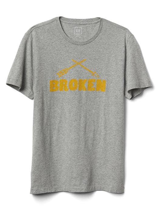 Gap Men Graphic Crewneck Tee - Broken Arrow