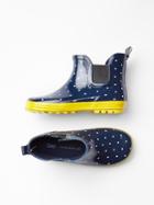 Gap Polka Dot Rainboots - Blue Galaxy