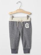 Gap Logo Marled Joggers - Navy Marl
