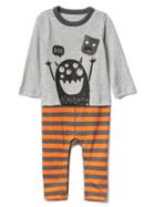 Gap Halloween Double Layer One Piece - Light Heather Gray