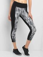 Gap Women Gfast High Rise Sculpt Compression Capris - Indigo Wave Grey