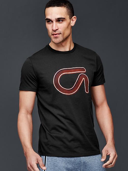 Gap Men Gdry Neon G T Shirt - True Black