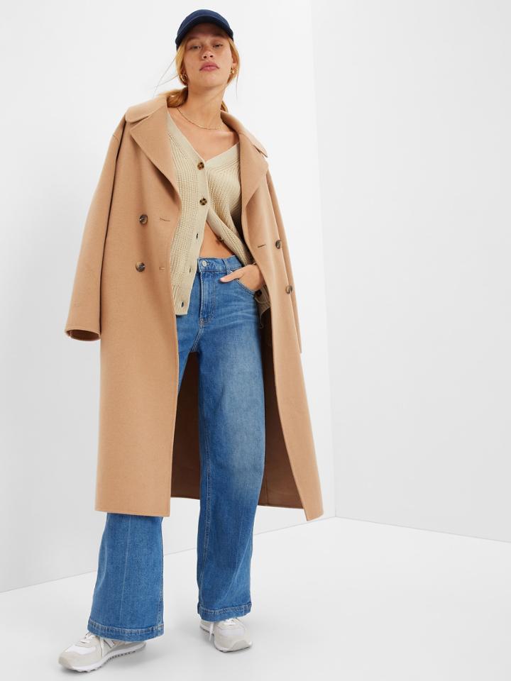 Shaker-stitch Boyfriend Cardigan