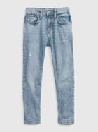 Kids Distressed Easy Taper Jeans With Washwell3