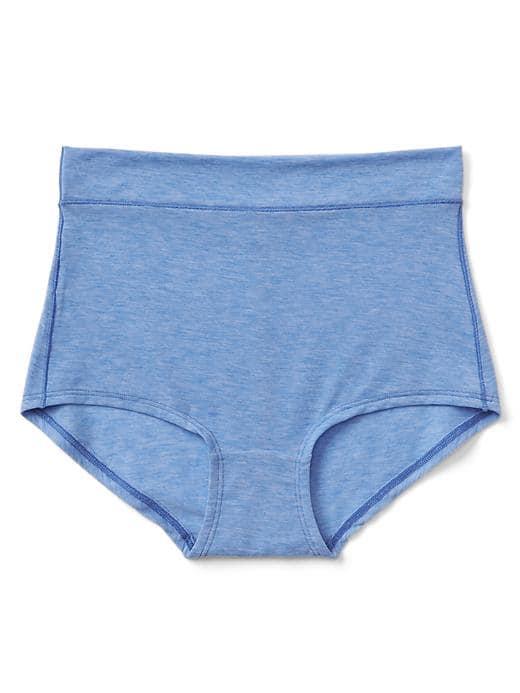 Gap Women Breathe High Waist Bikini - Moore Blue