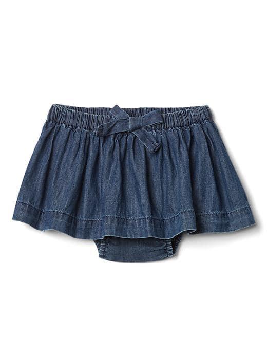 Gap Women 1969 Chambray Skirt - Medium Chambray