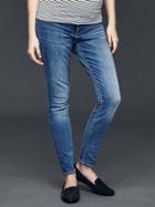 Gap 1969 Inset Panel Resolution True Skinny Jeans - Authentic Vintage Medm