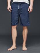 Gap Men Tri Blend Lounge Shorts - Military Blue