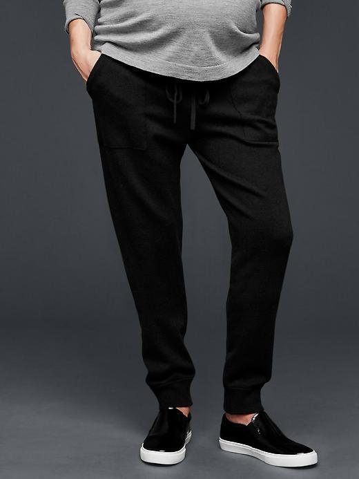 Gap Sweater Joggers - True Black