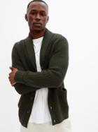 Rib Shawl Cardigan
