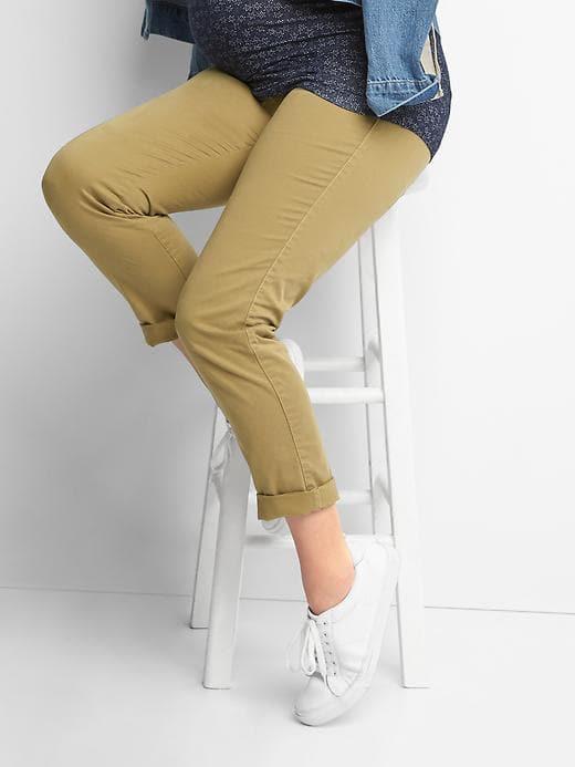 Gap Women Demi Panel Girlfriend Chino - Mission Tan