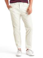 Gap Men Slim Fit Ankle Wader Pants - New Sand