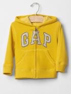 Gap Logo Zip Hoodie - Rainslicker Yellow