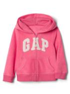 Gap Pro Fleece Logo Zip Hoodie - Light Pink