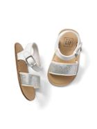 Gap Shimmer Sandals - New Off White