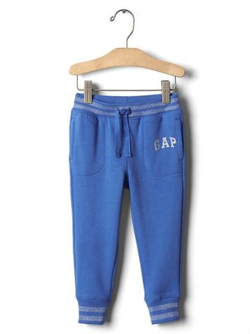 Gap Logo Stripe Joggers - Belle Blue