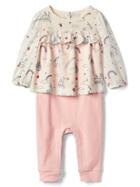 Gap Fairy Tale Double Layer One Piece - Ivory Frost