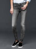 Gap Women 1969 Resolution Slim Straight Jeans - Medium Grey