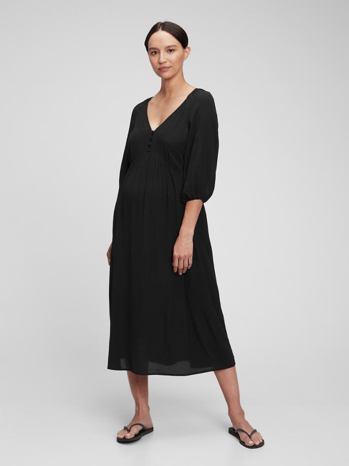Maternity Midi Dress