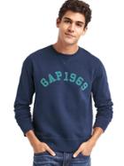 Gap Men Logo 1969 Crew Sweatshirt - Dark Night