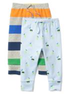 Gap Lime Knit Pants 2 Pack - Multi Stripe