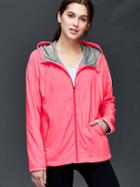 Gap Women Water Resistant Hood Jacket - Sassy Pink