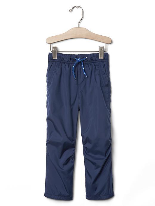 Gap Jersey Lined Trek Pants - Blue Track