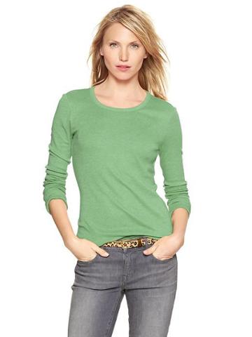 Gap Supersoft Crew T - Green