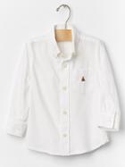 Gap Classic Oxford Shirt - White