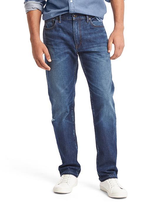 Gap Men Original 1969 Straight Fit Jeans - Dark Indigo
